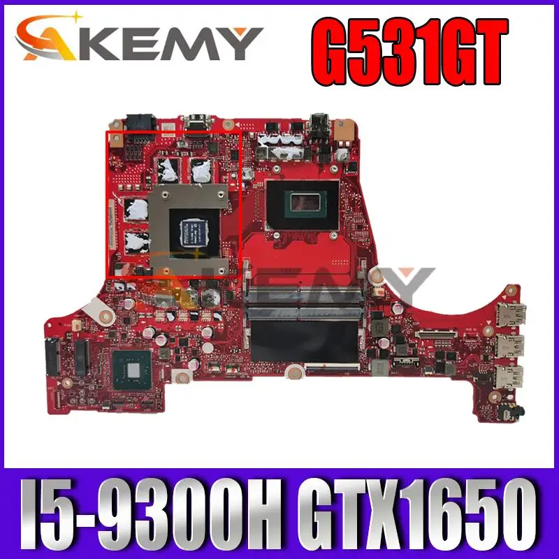 

G531GT Laptop motherboard for ASUS ROG G531GT G731GT G531G original mainboard I5-9300H GTX1650-4GB