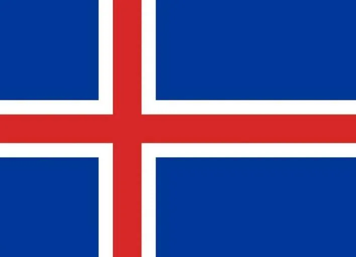 

Декоративный баннер 90x150 см с флагом Исландии