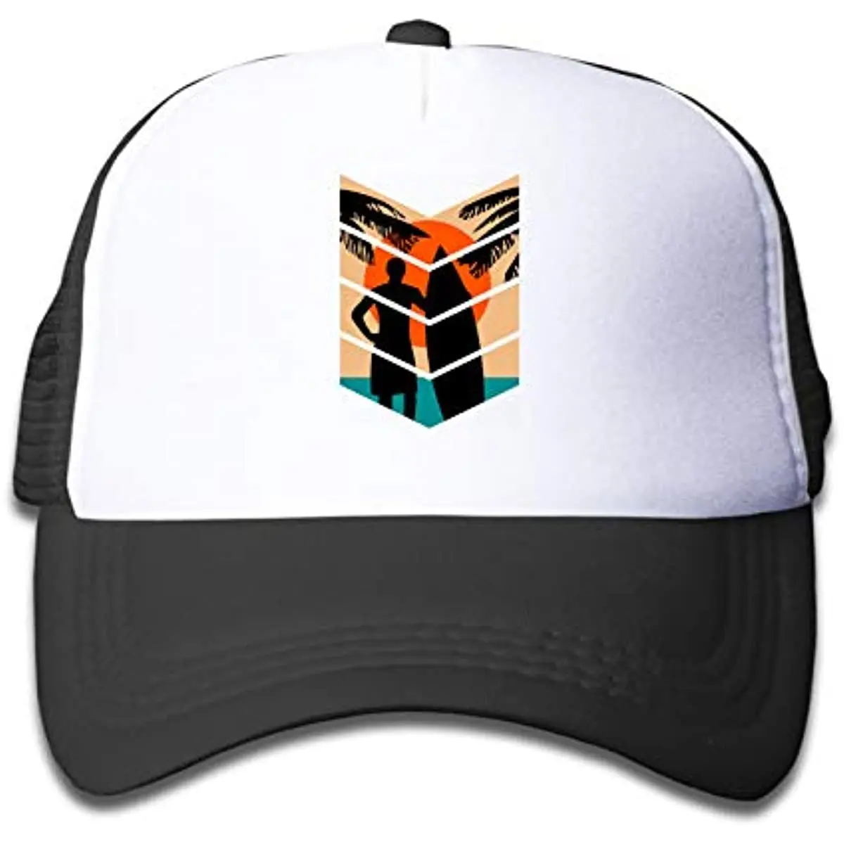 Adjustable Mesh Beach Baseball Cap For Toddler Boys And Girls Unisex Four Seasons Casual