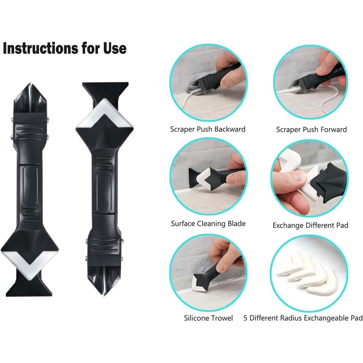 Аппликатор насадки для нанесения наклеек средство инструмент отделки кухни