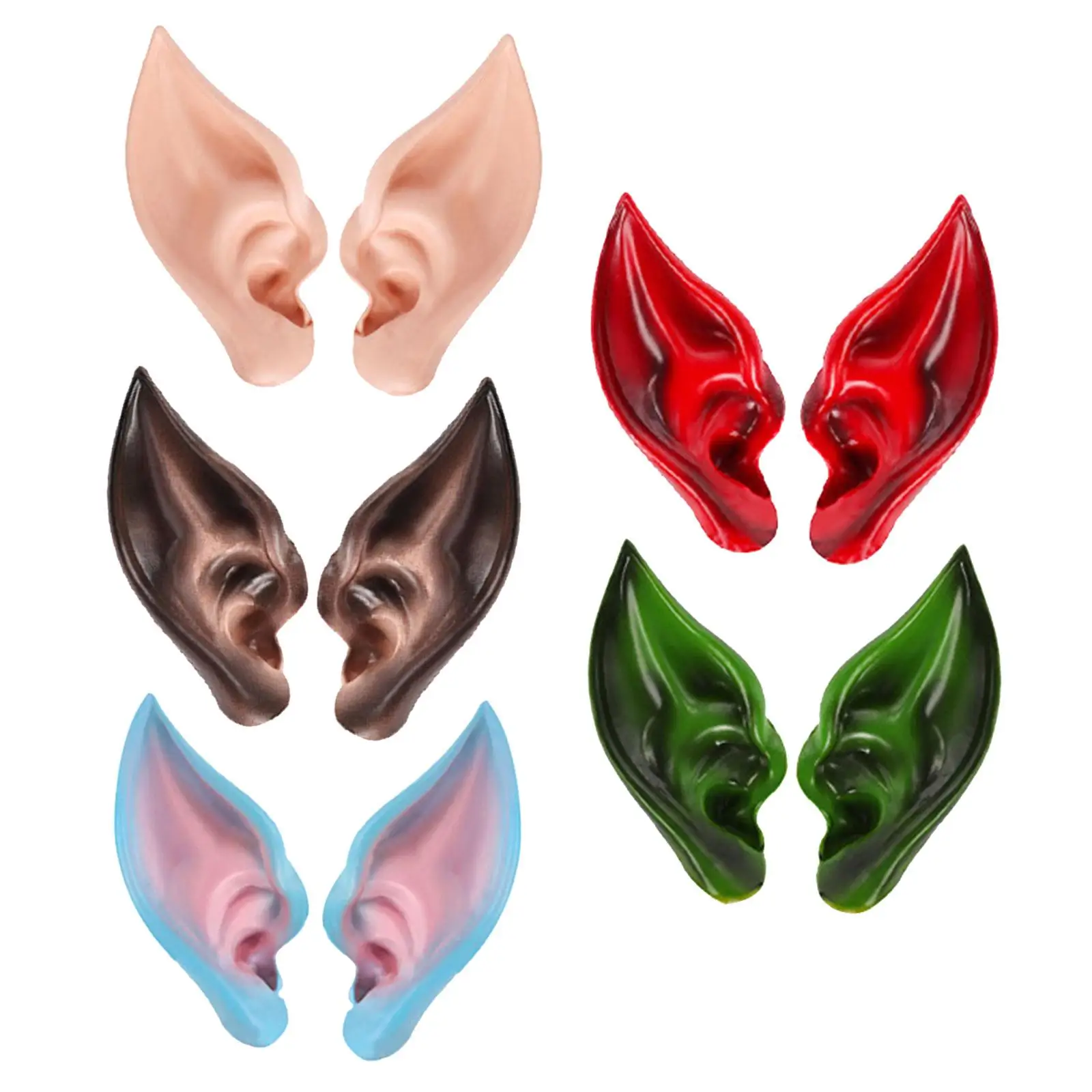 Elf False Ears Halloween Carnival Cosplay Accessories Costumes Fairy