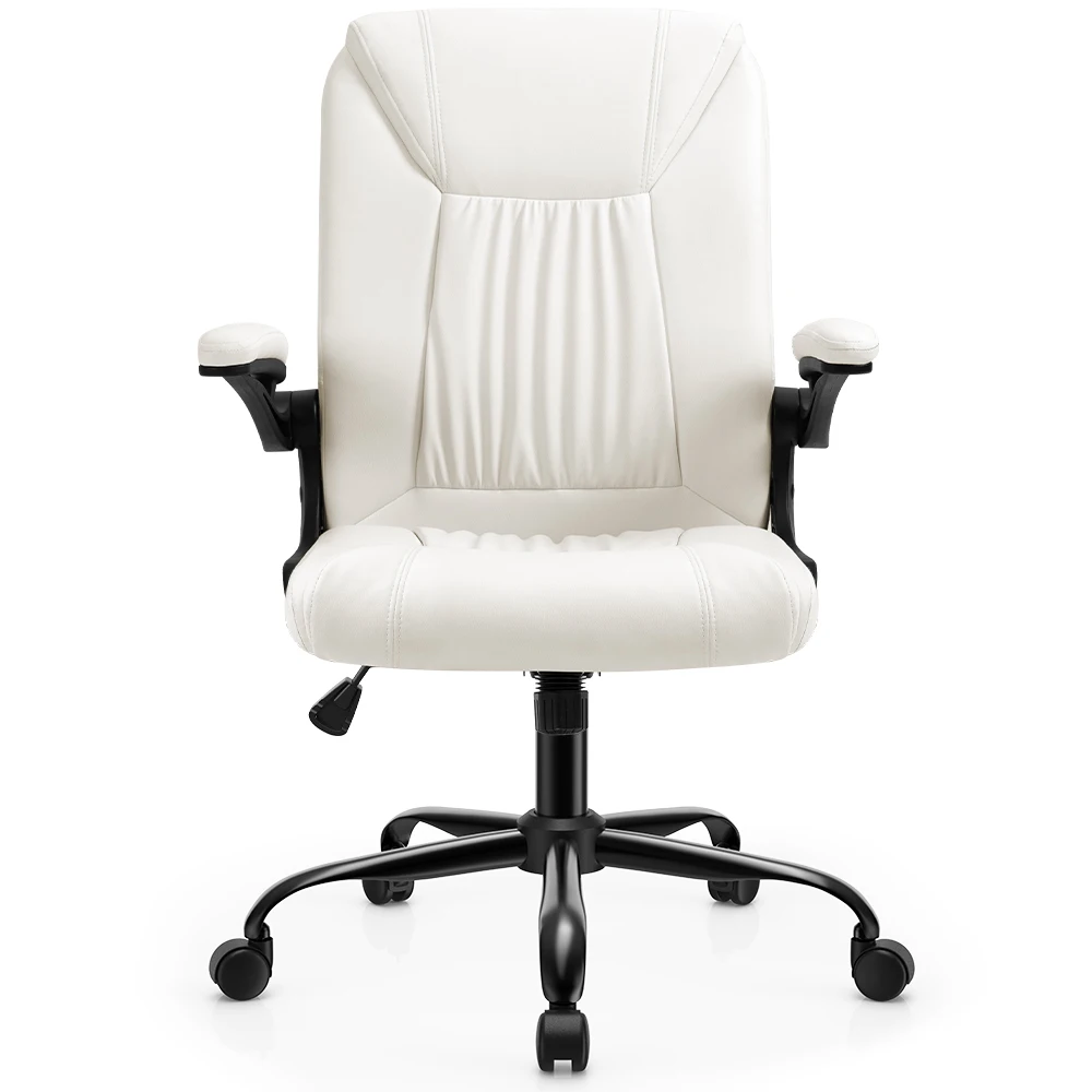 

Computer office chair delivery from russia PU Leather office chairs White Chair for children and Adult