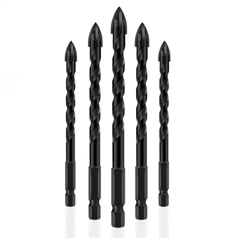 

3-12mm Multifunctional Drill Bit Universal Hard Drilling Tool Cross Hex Tile Drill Bits For Glass Ceramic Concrete Hole Opener