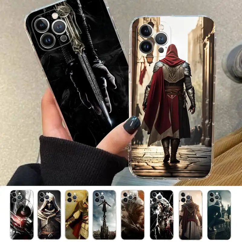 

AASSASSIN'S -CREEDES Phone Case For iPhone 8 7 6 6S Plus X SE 2020 XR XS 14 11 12 13 Mini Pro Max Mobile Case