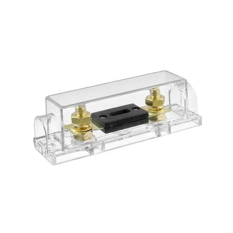 

ANL Fuse Holder With ANL Fuse 100a/200a/300a Optional Gold Plated Fuse And Holder Fuse Holder Set Used For Car Audio And Other