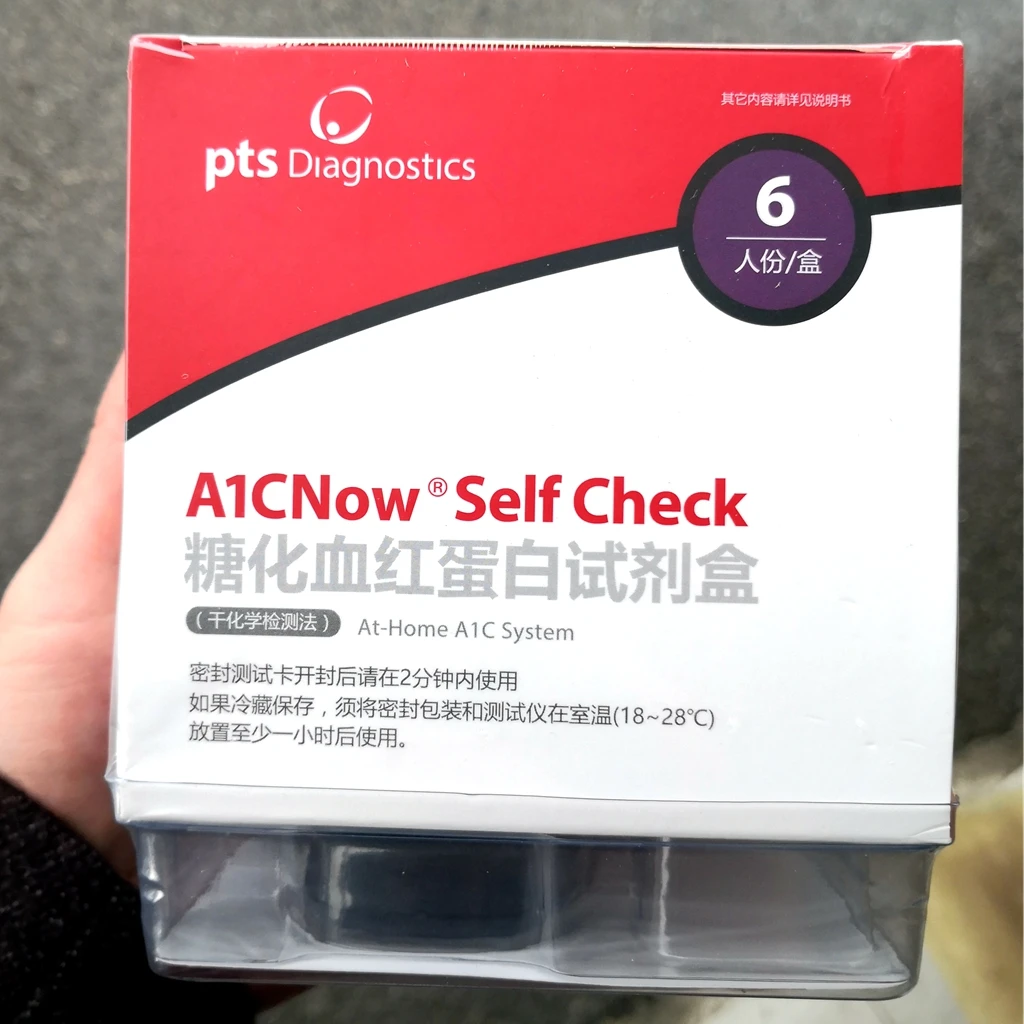 PTS Diagnostics HbA1c Now+ System Профессиональный комплект для домашнего тестирования диабетиков Монитор уровня глюкозы в крови EXP: Последние варианты продукта (art.: 3920d49134efa) - 3920d49134efa
