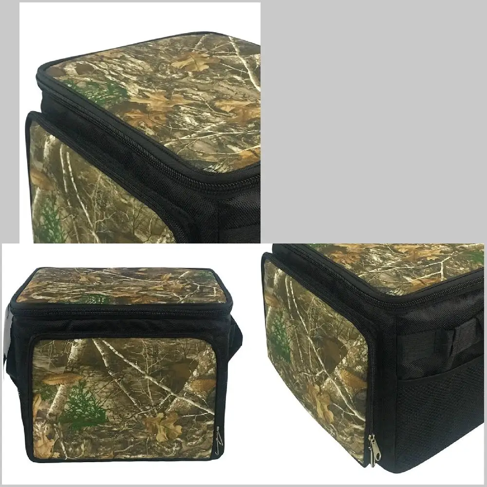 

Play. Premium Perfect 30 Can Camo Print Insulated Cooler Bag with Hard Liner for Outdoor Picnic & Camping Zone Play: Durable & C