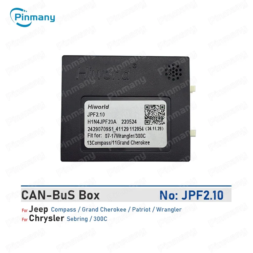 Фото Автомобильная стереосистема Android Radio CAN Bus адаптер Hiworld JPF2 для Jeep Compass Grand Cherokee Patriot Wrangler Chrysler Sebring 300C №1