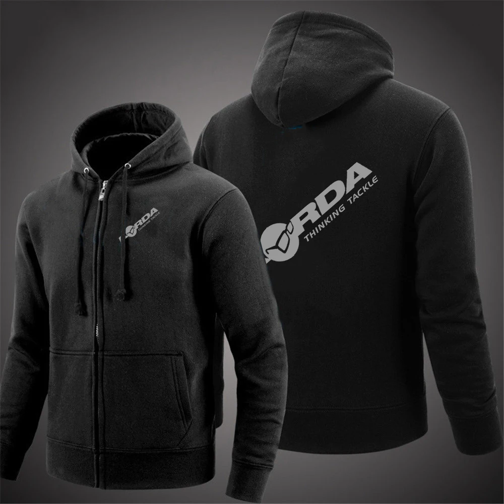 

2022 Korda Inspired Tribute Fishing Men's Spring Autumn Zipper Hoodies Print Hooded Streetwear Long Sleeves Sweatshirts Tops
