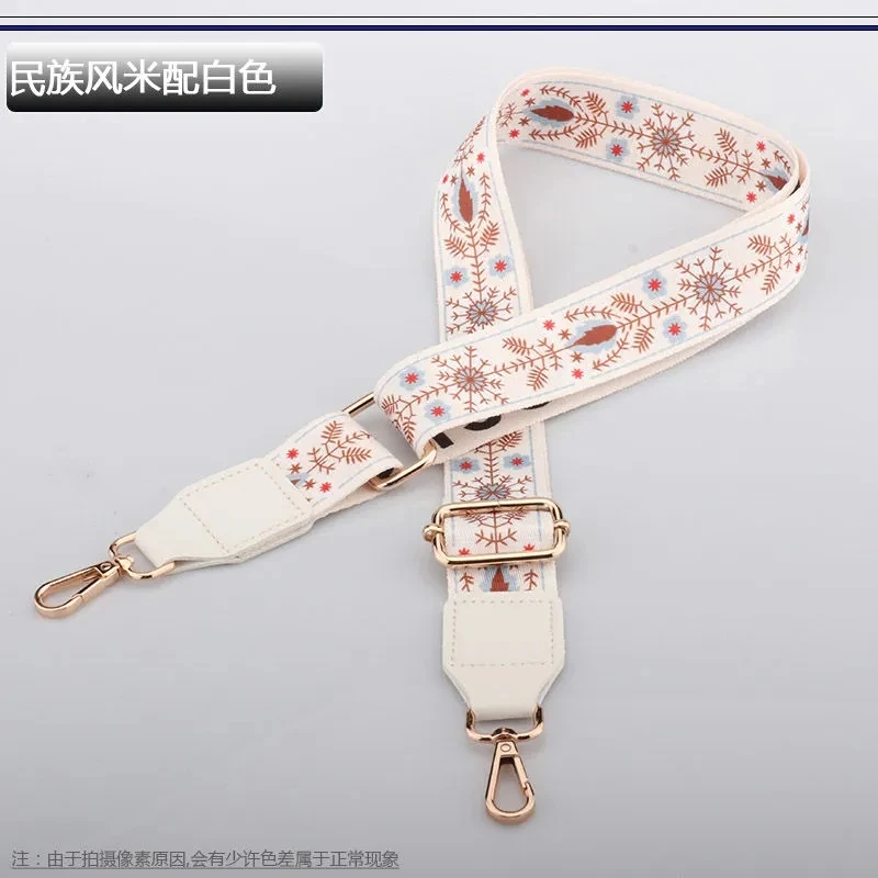 

Ремень для женской сумки в этническом стиле, цветной мессенджер через плечо, аксессуары, регулируемые ремни, хит продаж