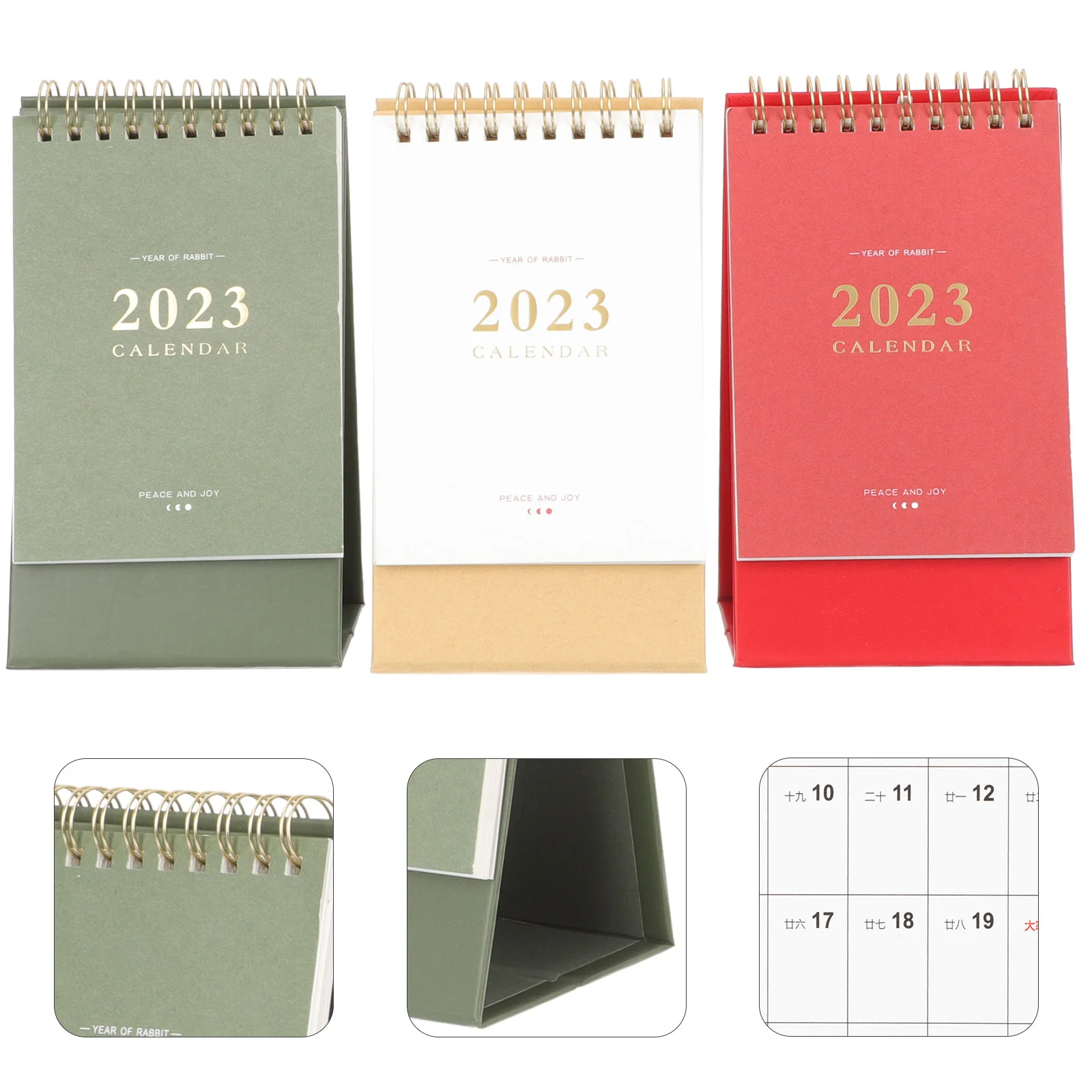 

3Pcs Planning Daily Monthly Desk Calendar Home Desk Calendar Desktop Calendar Desk Calender Daily Calendar