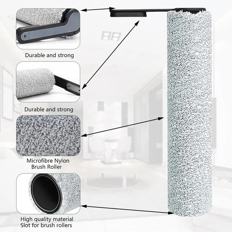 Рулон щетки для Tineco Floor One S7/Floor S6 Pro запасные части фильтра аксессуары