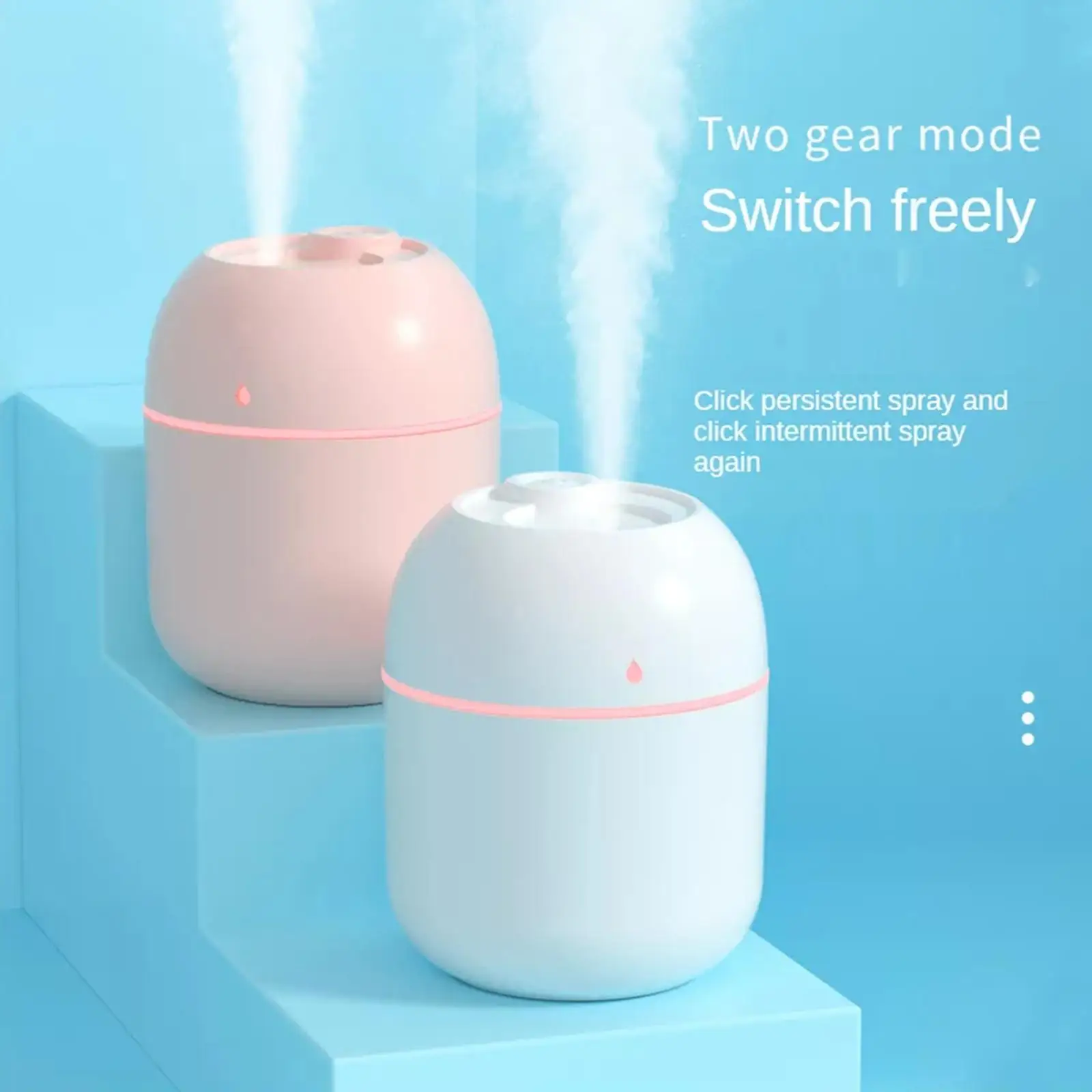 220ML Portable Electric Humidifier USB Aroma Diffuser Emits Electric Smell In The House Mist Sprayer Desktop Perfume For Home