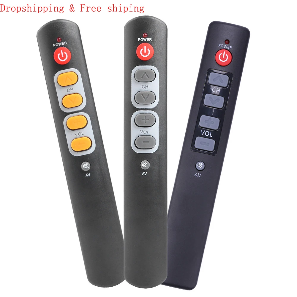 Универсальный 6 с двумя кнопками чистый пульт дистанционного Управление копия