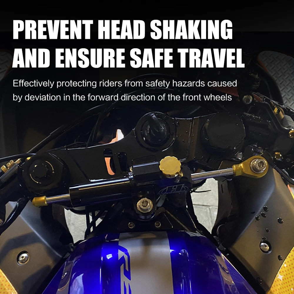 Подходит для YAMAHA YZF R3 YZFR3 R25 2019-2022 рулевые демпферы стабилизатор комплект