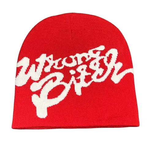 Вязаная шапка черная полиэстер