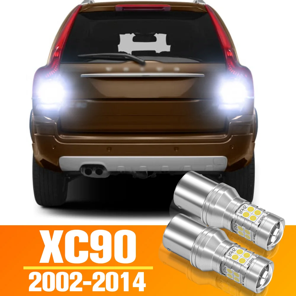 

2pcs LED Reverse Light Backup Bulb Accessories For Volvo XC90 2002-2014 2003 2004 2005 2006 2007 2008 2009 2010 2011 2012 2013