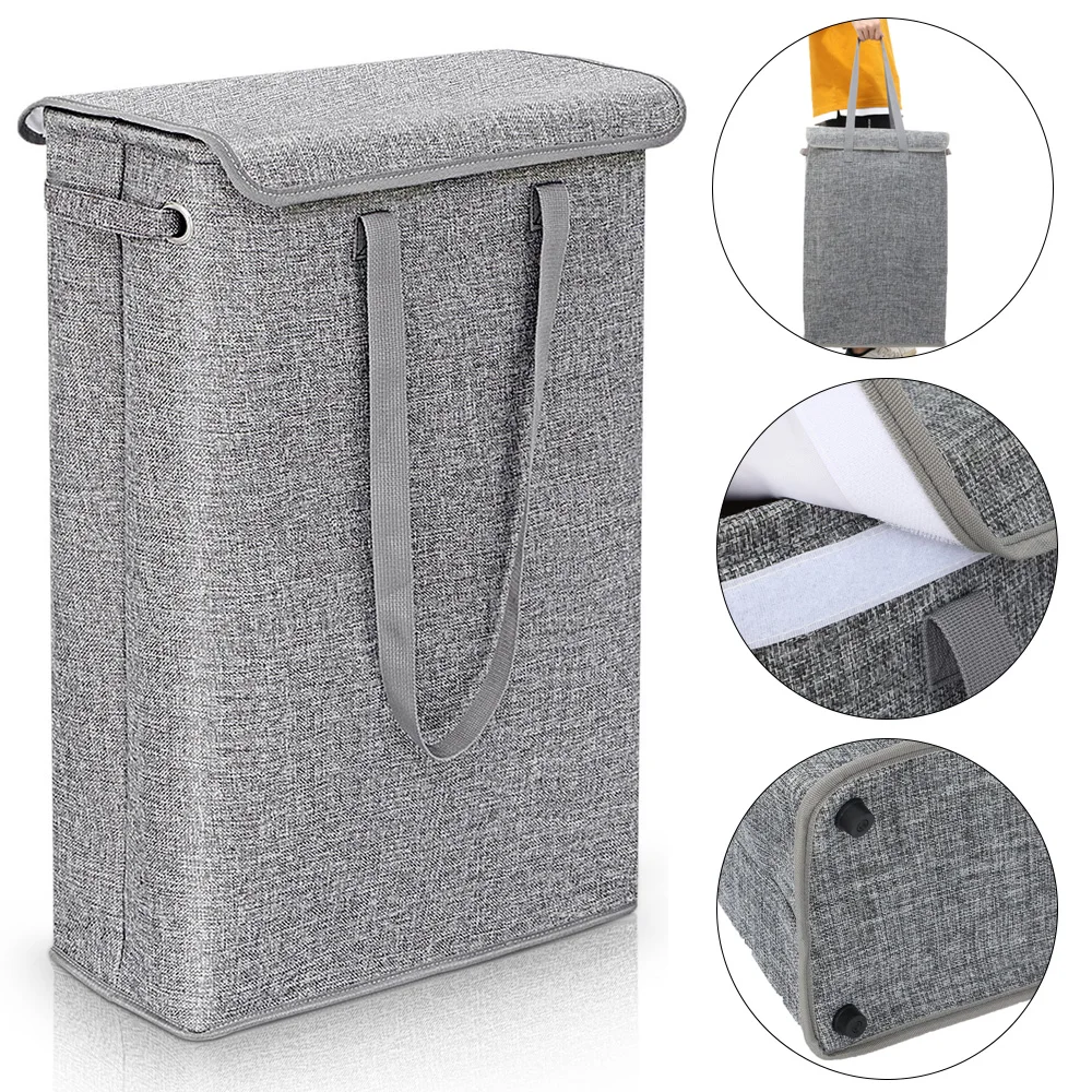 

Fordable Basket Folding Dirty Laundry Basket Hamper Bin Bag Hamper With Lid Laundry Storage Baskets Washing Hamper Home Storage