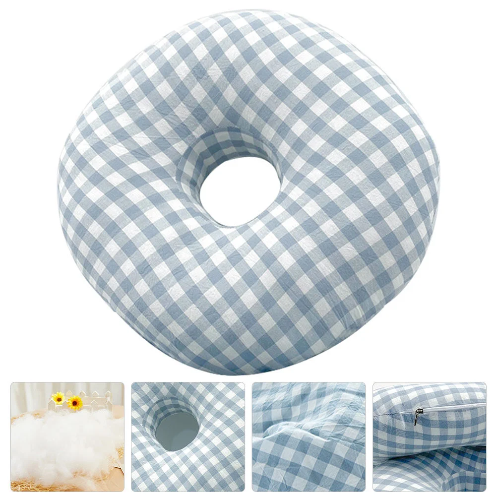 

Ear Pillow with Hole Protection Ear Pillow Supple Sleeping Pillow Washable Ear Pillow Portable Travel Pillow
