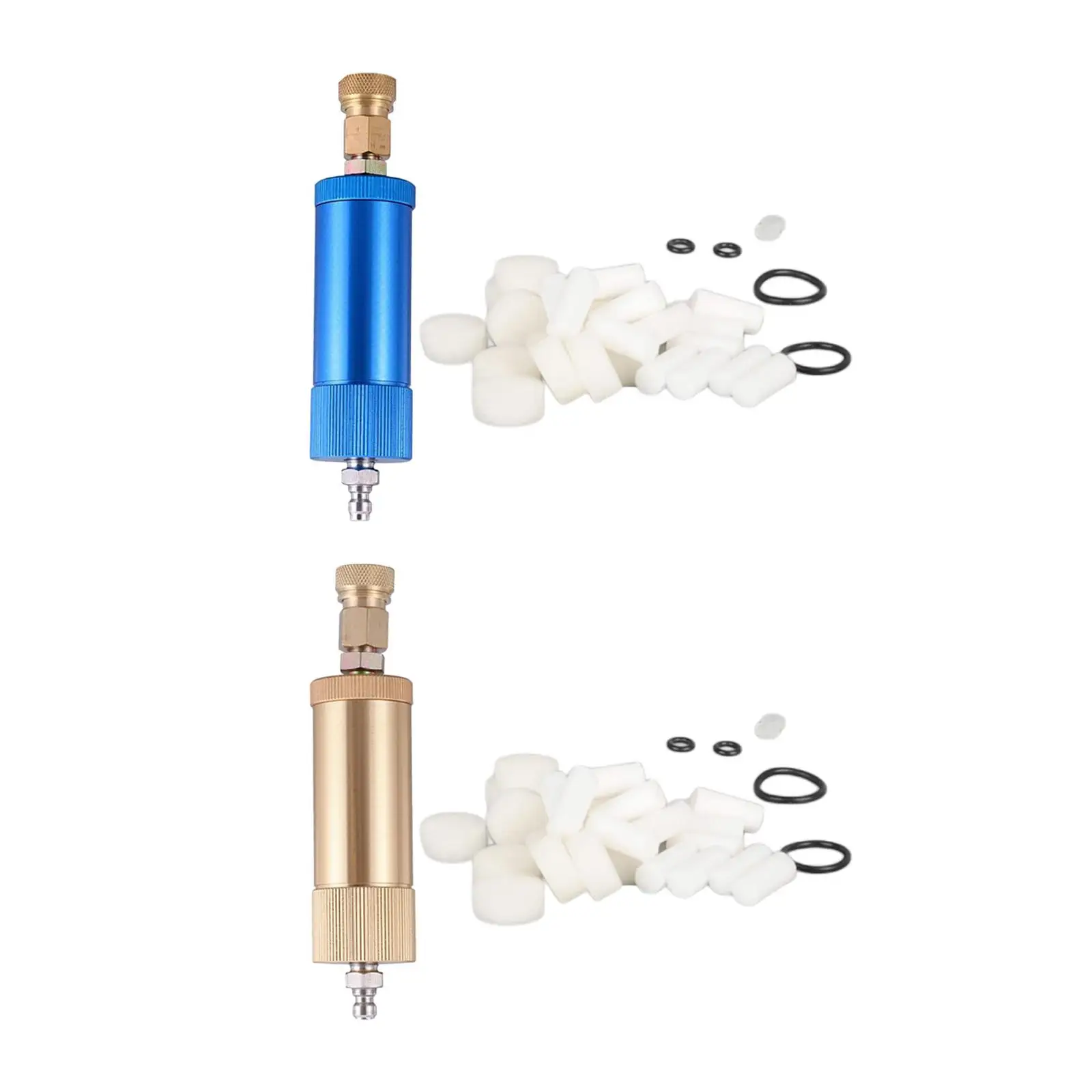 

Oil Water Separator with 8mm & M10 Thread Fast Connecting Internal Thread Water-Oil Separator for High Pressure Water Trap Pcp