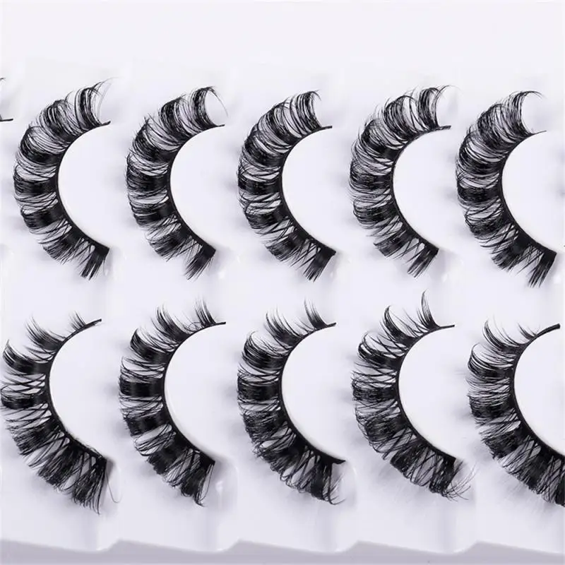 

Independent Eyelashes 16.5 9.6 1.5cm Easy To Wear Vivid And Shiny Light Hypoallergenic Fluffy False Eyelashes Curl Eyelashes 50g