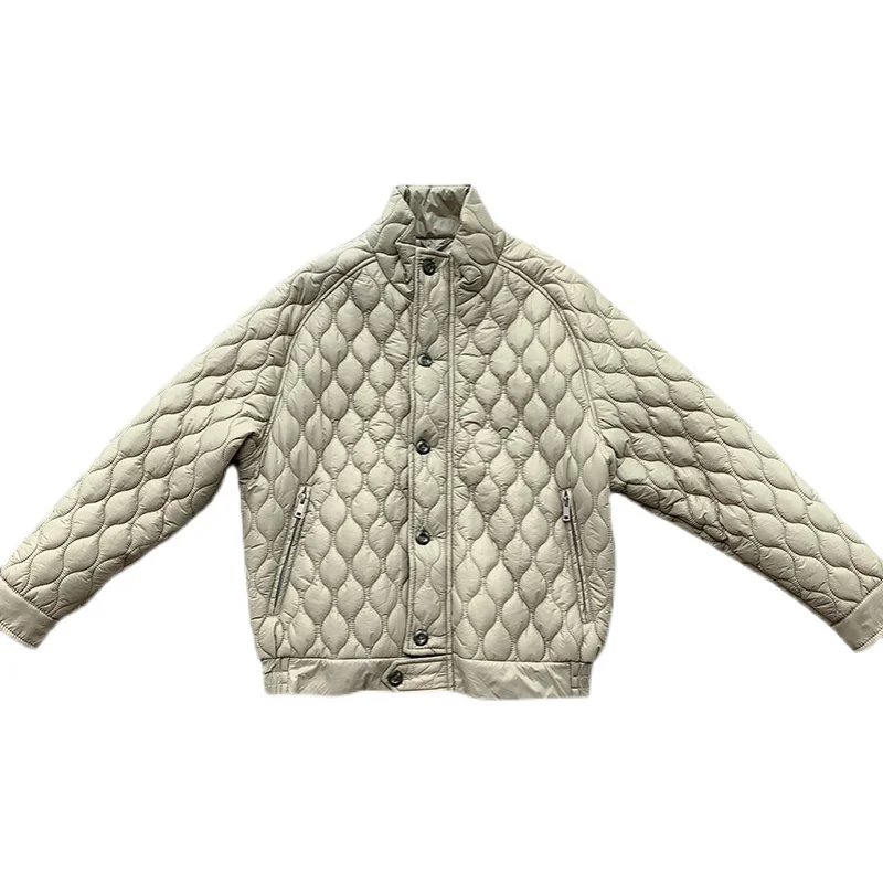 2021 Men's Autumn Winter Short Jackets Thick Warm Stand-up Collar Parkas Casual Slim Fit Coats Social Fashion Tops Male Clothing