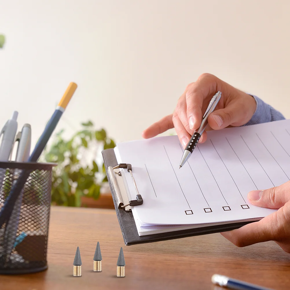 12 шт. сменные наконечники для карандашей без чернил бесконечные головки