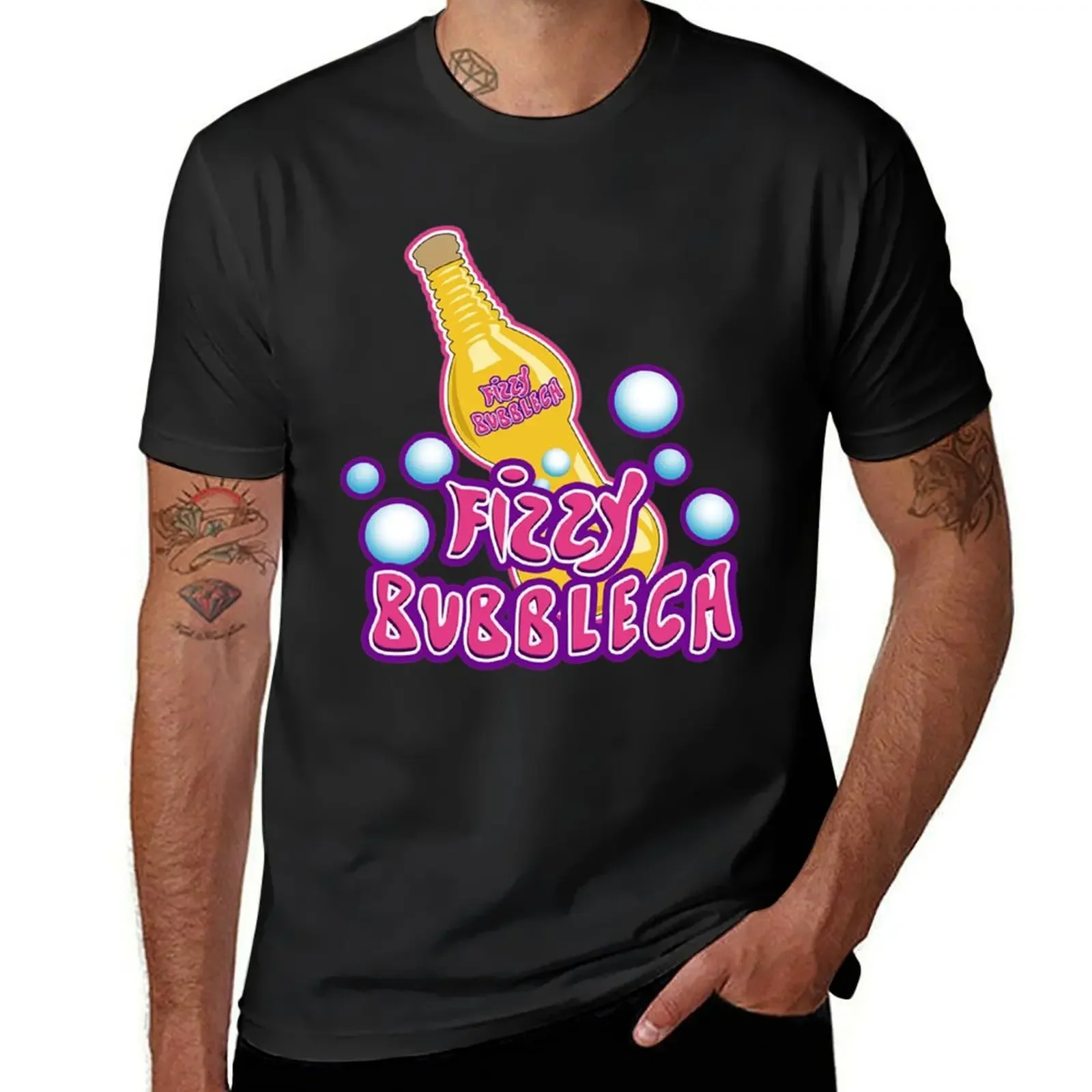 Футболка bubblech Аниме футболки винтажная одежда таможенная мужские