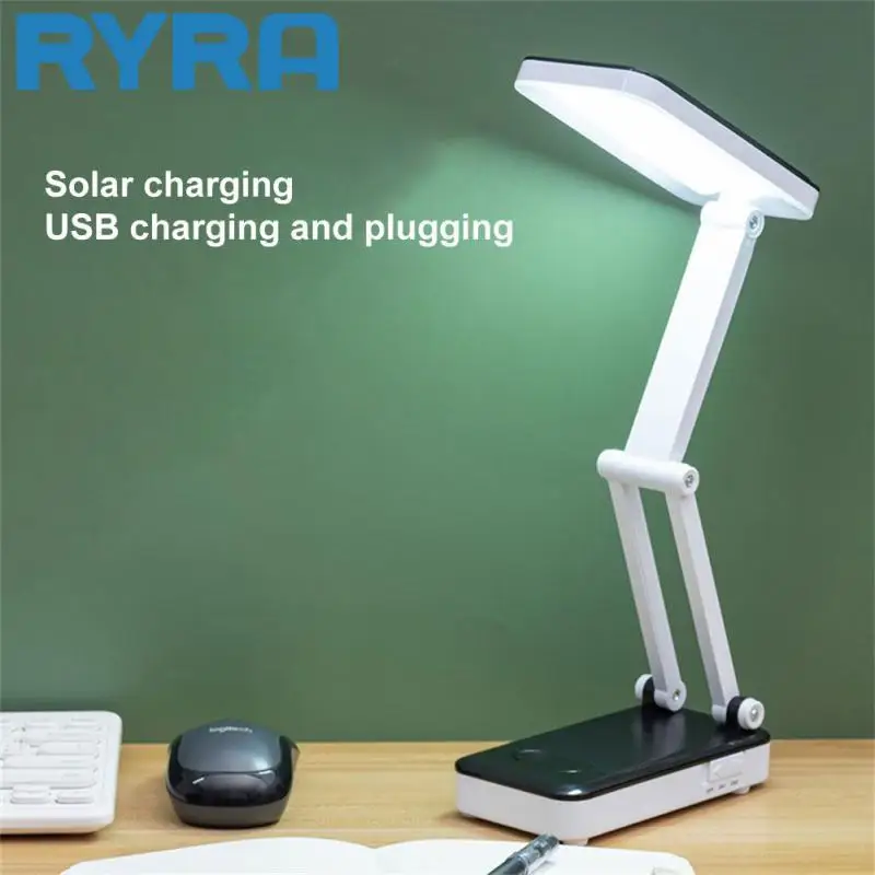 

Charge Lamp Household Solar Battery Adjustable Rechargeable With 26leds Home Accessories Desktop Light Creative Foldable