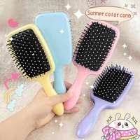 new airbag massage hair comb macaron color women hair brush scalp massage combs for hair detangling hair products wet brush hair