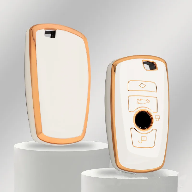 

Fashion TPU Car Remote Key Case Cover Shell For BMW 1 3 5 7 Series X1 X3 X4 X5 F10 F15 F16 F20 F30 F18 F25 M3 M4 E34 Accessories