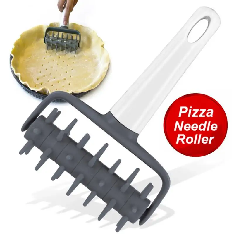 

Creative Pizza Knife Cutter Baking Biscuit Patisserie Dough Crimper Tools Embossing Dough Roller Lattice Craft Pastry Utensils