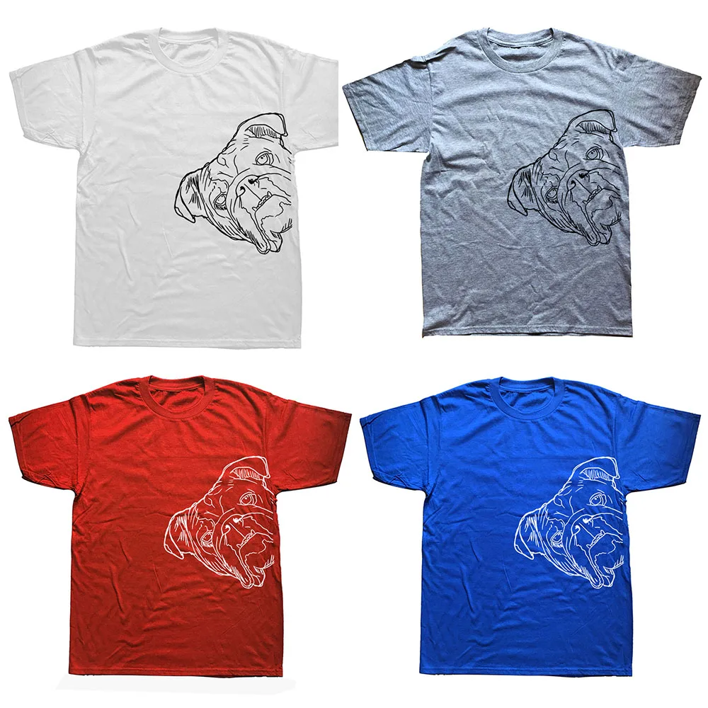 Смешные футболки с изображением английского бульдога подарки на день рождения