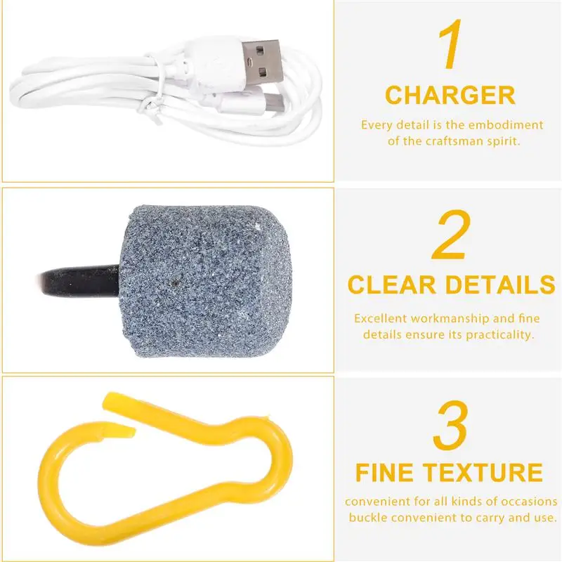 Аквариумный воздушный насос кислородный аэратор для рыб фильтр барботер