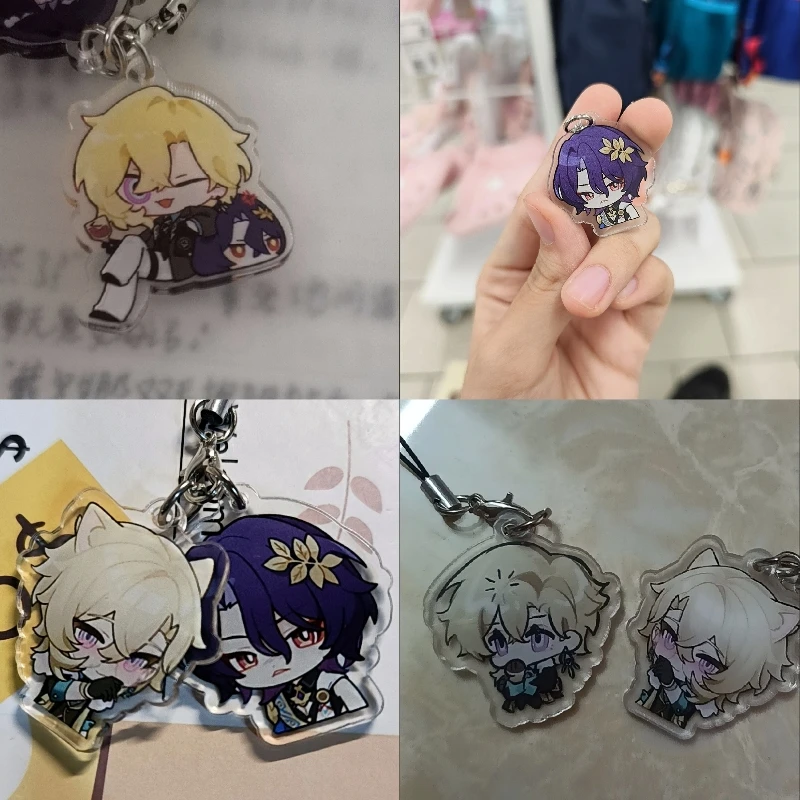 Honkai: Звездный рельс авантюрин брелок для ремешка украшение защиты от потери