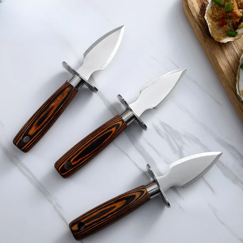 Профессиональный нож для моллюсков и морепродуктов из нержавеющей стали