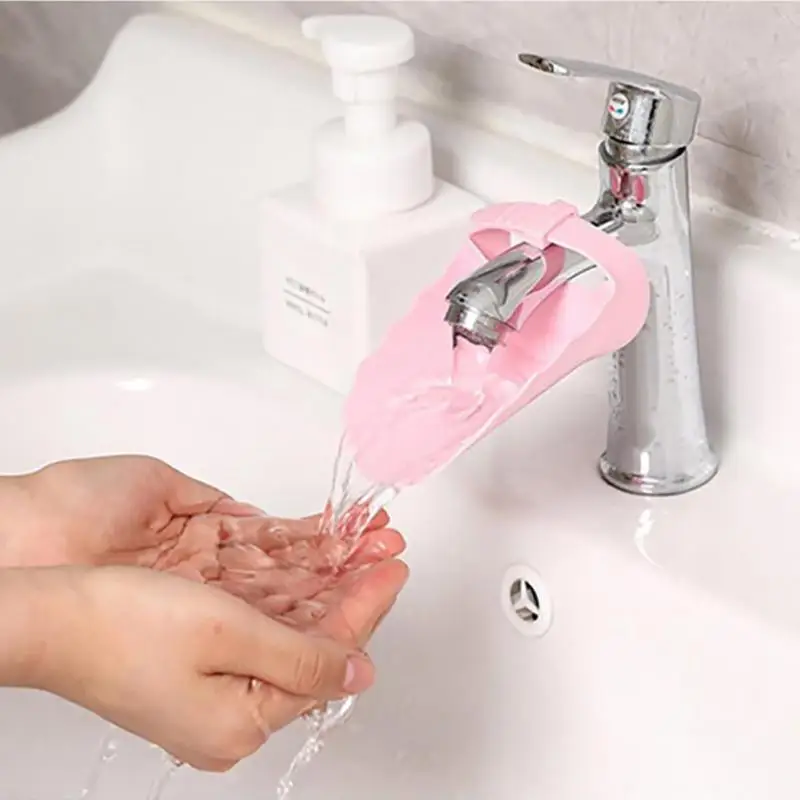 

Bathroom Kitchen Accessories New Faucet Extender Toddler Kids Hand-washing Device Children's Guide Sink Faucet Extension