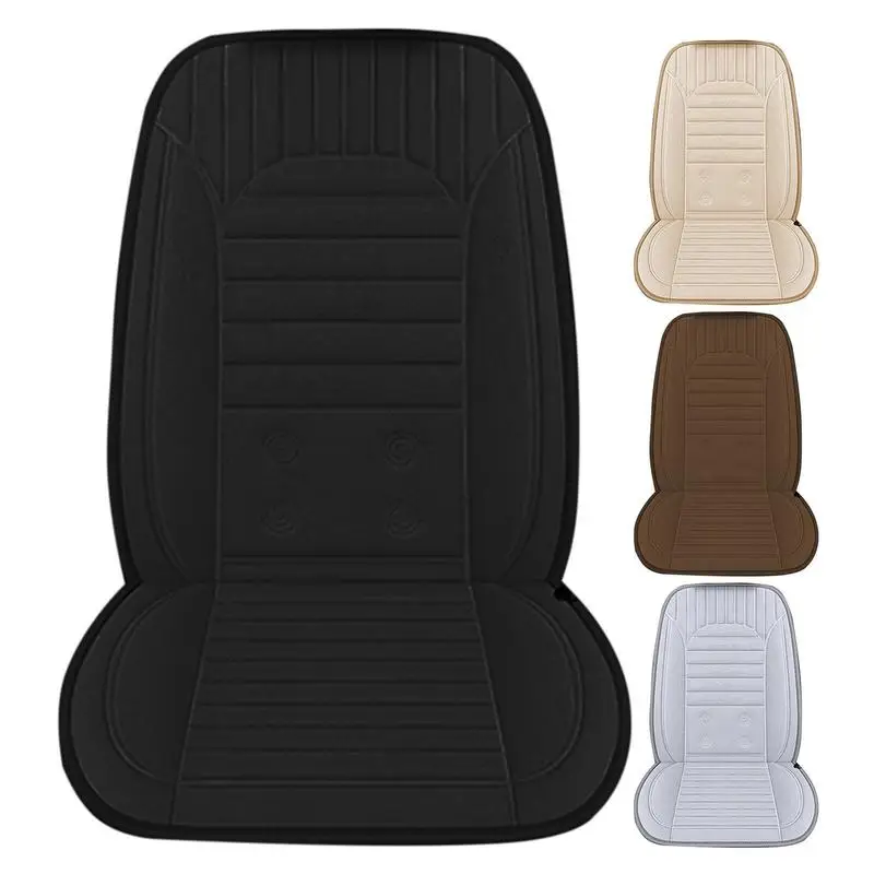 

Car Seat Warmers For Vehicle 12V Heating Pad Seat Warmer Heating Pad Seat Heaters For Vehicles Universal Heated Car Seat Cover