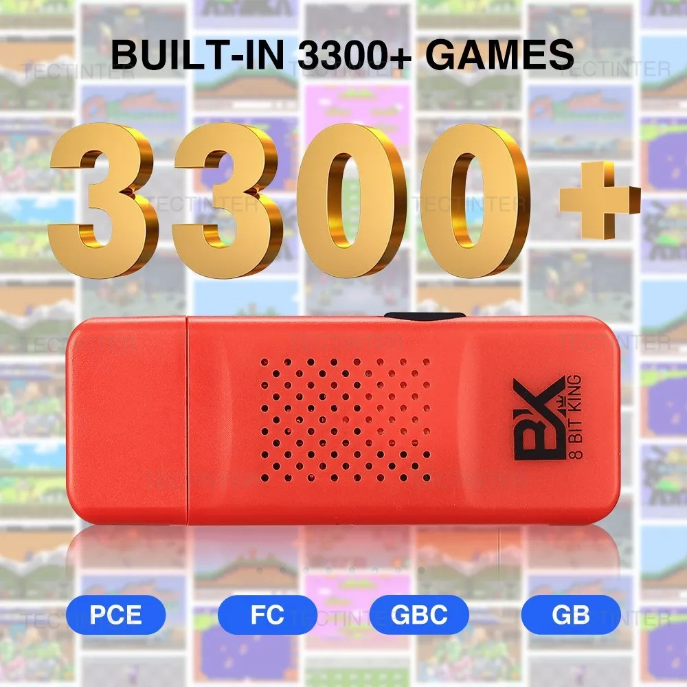 8-битная игровая консоль HD TV Retro Game Stick