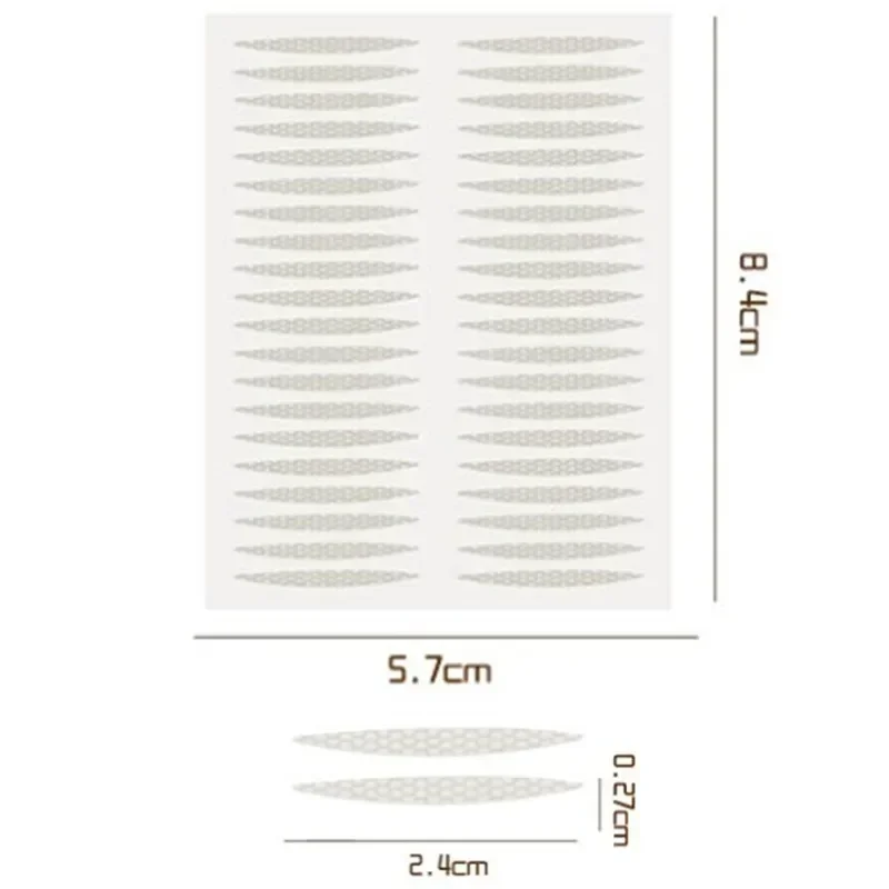 10 листов/лот невидимые наклейки на двойное веко без следов прозрачная лента для
