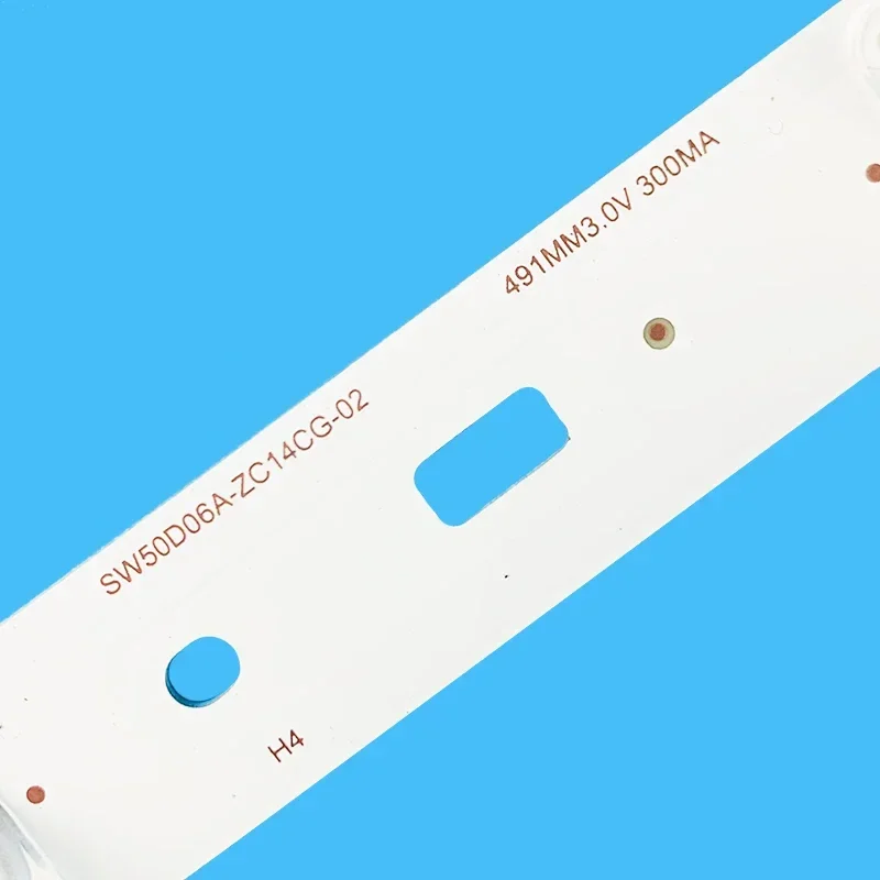 Подходит для 5 5-дюймового LCDTV женской модели 49/50 M05 50s9 k50 k50j pptv 50c2s TF-LED50S13T2 490 мм 10 шт.