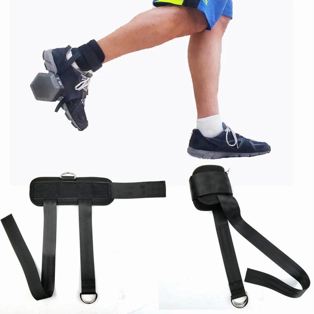 

2pcs Adjustable Ankle Weights Dumbbell Ankle Straps Foot Strap Butt Workout Portable Training Belt Fitness Equipment