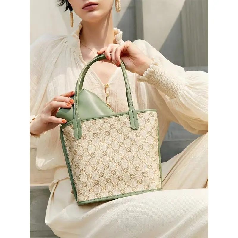 

Fashionable Designer Luxury Handbag Exquisite Shopping Tote Retro Casual Women's Shoulder Bag Premium Leather Purse for Women 20