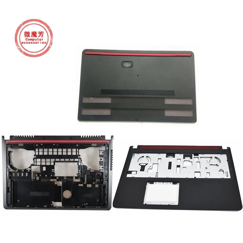 New For DELL Inspiron 15-7000 7557 7559 5577 5576 P57F LCD Top Back Cover/Palmrest Upper Cover/Bottom Base Case/Door Cover