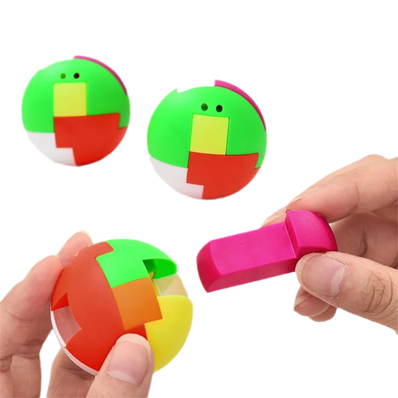 Children's Puzzle Stitching Toy Ball Classic Intelligence Parent-child Early Education Stitching Twist Egg Creative Blocks Gift