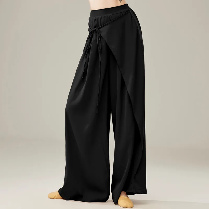 Новый костюм для классических танцев женские брюки штаны с широкими штанинами