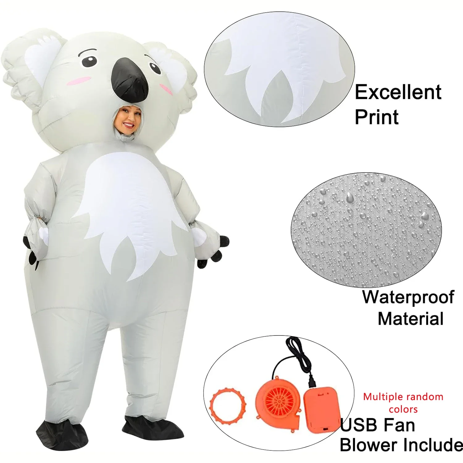 Надувной женский костюм для взрослых Забавный косплея Женский Рождественский на