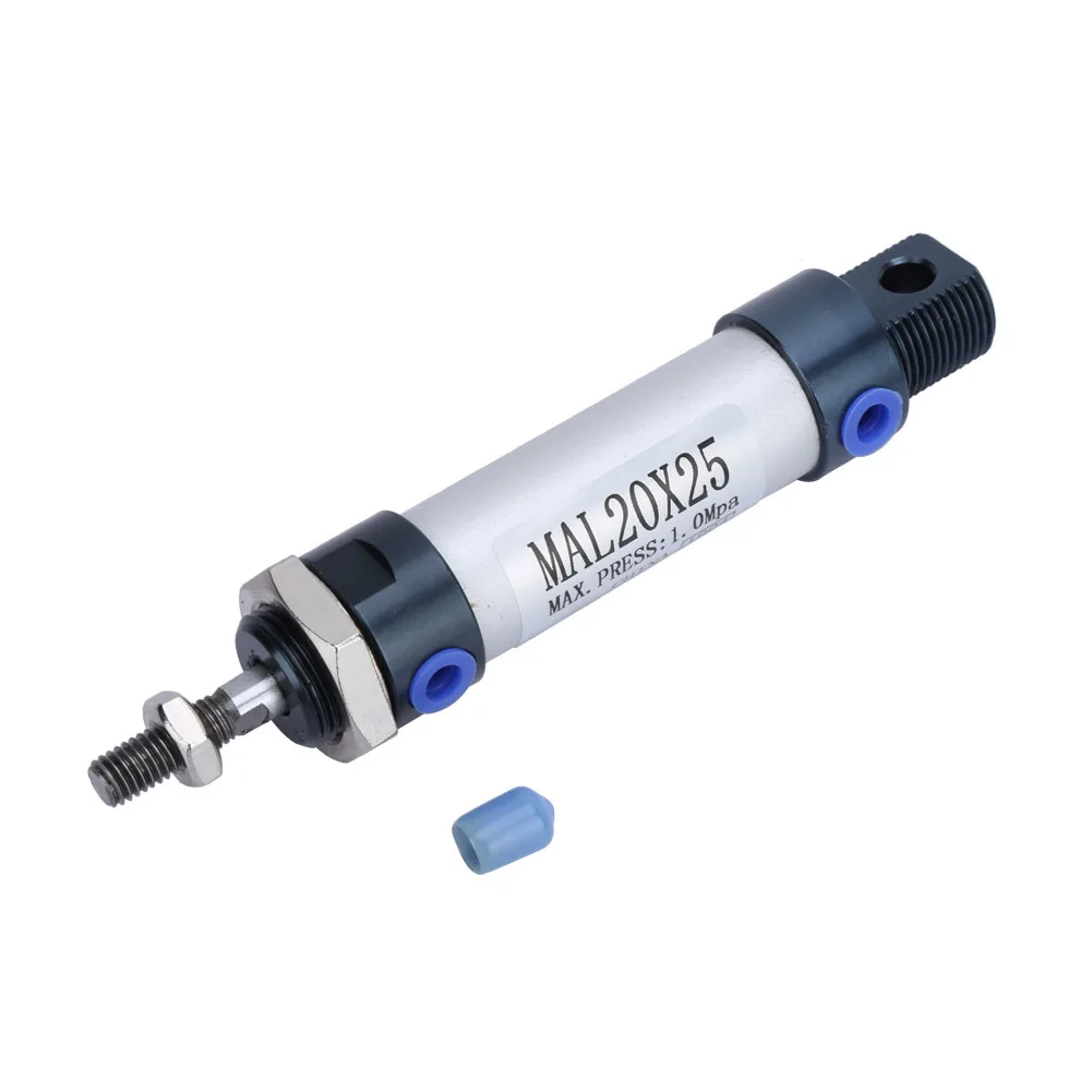 

MAL 20mm Single Rod Double Acting Mini Pneumatic Air Cylinder Aluminum Alloy (25mm Stroke) Pneumatic Cylinder