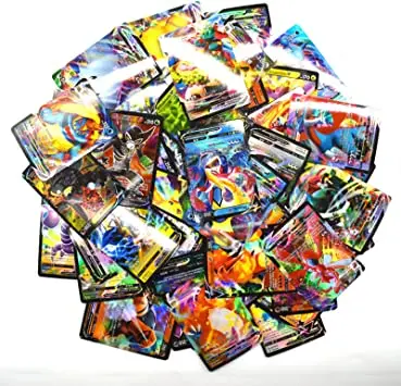 

Карты покемона V GX MEGA TAG TEAM EX, французская версия, 60-100 шт., Боевая карта