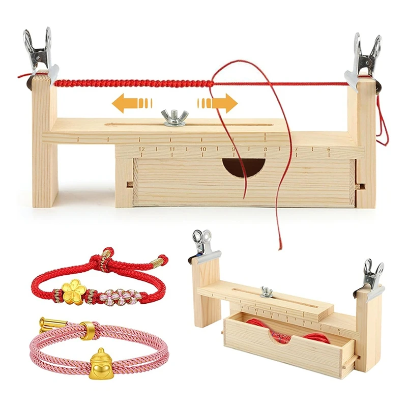 Приспособление для браслета из горячего дерева с 2 зажимами регулируемый